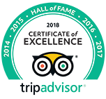 TripAdvisor Hall of Fame 2018