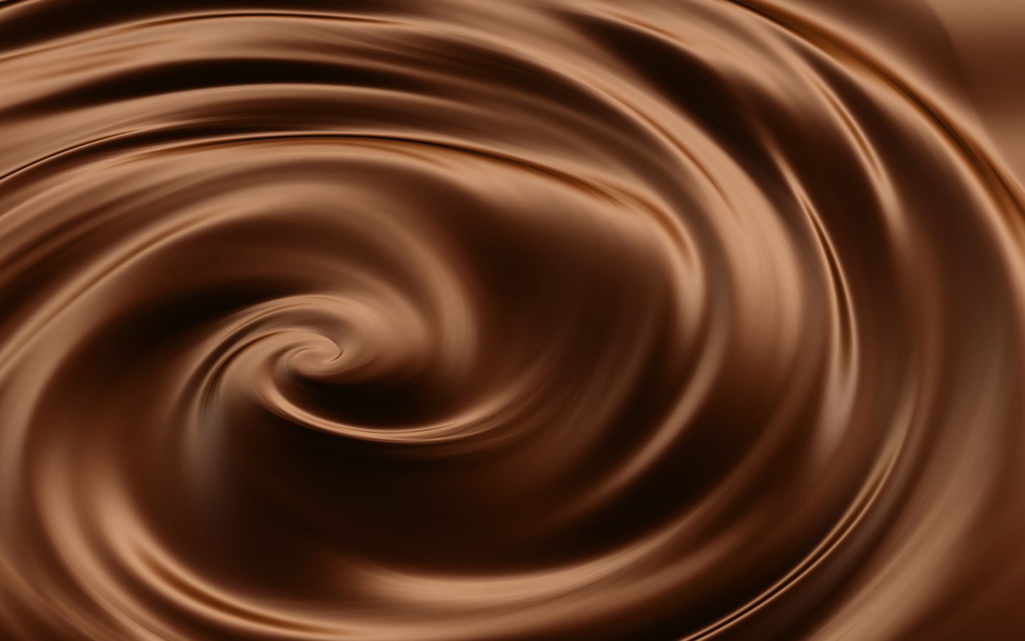 A swirl of chocolate