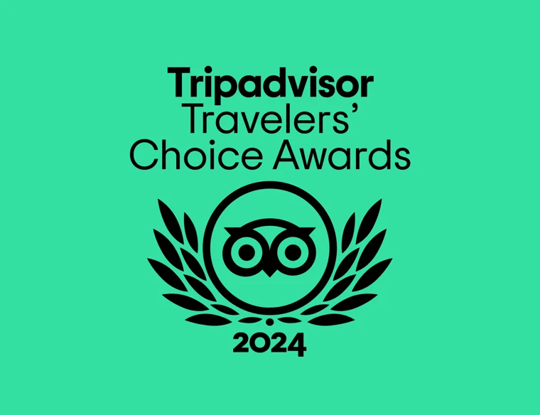 2024 green and black logo Award Tripadvisor
